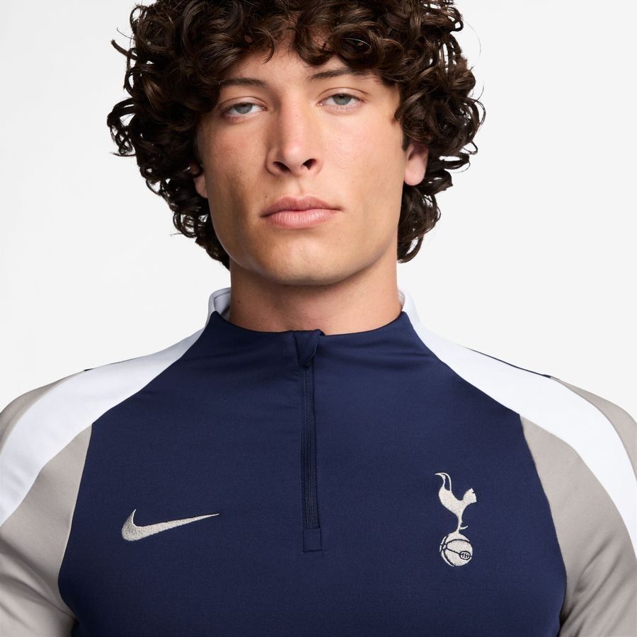 Tottenham Training Shirt Dri-FIT Strike Drill - Binary Blue/Light Iron Ore/Light Iron Ore - Men's-SoccerKits Hub | Buy Soccer Jerseys Online